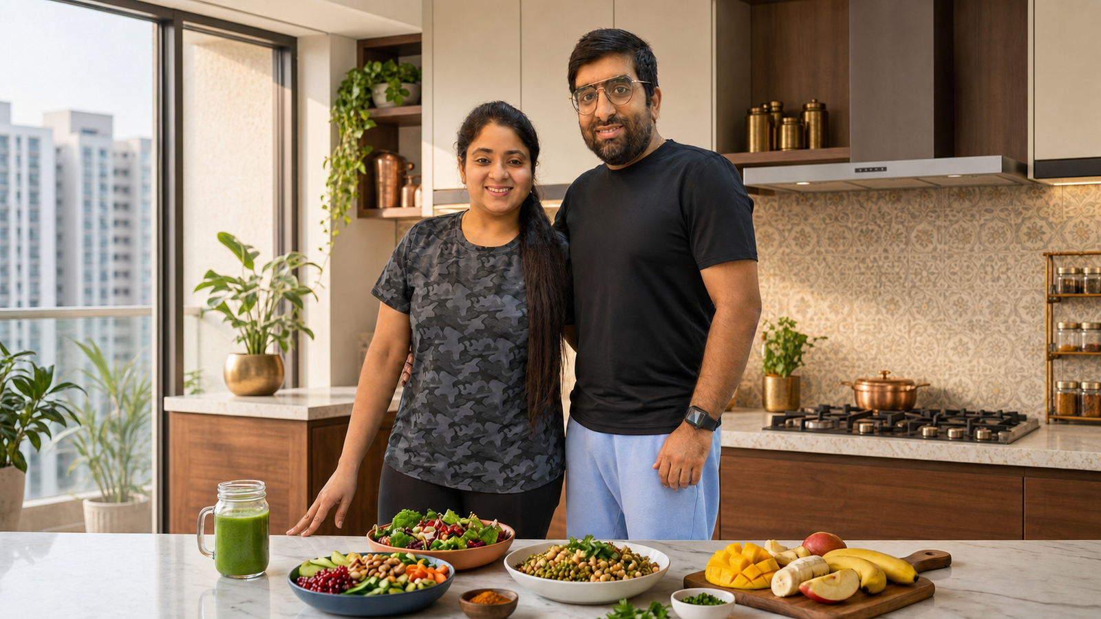 Mansi and Chintan Wellness Coaches Dombivli Kitchen
